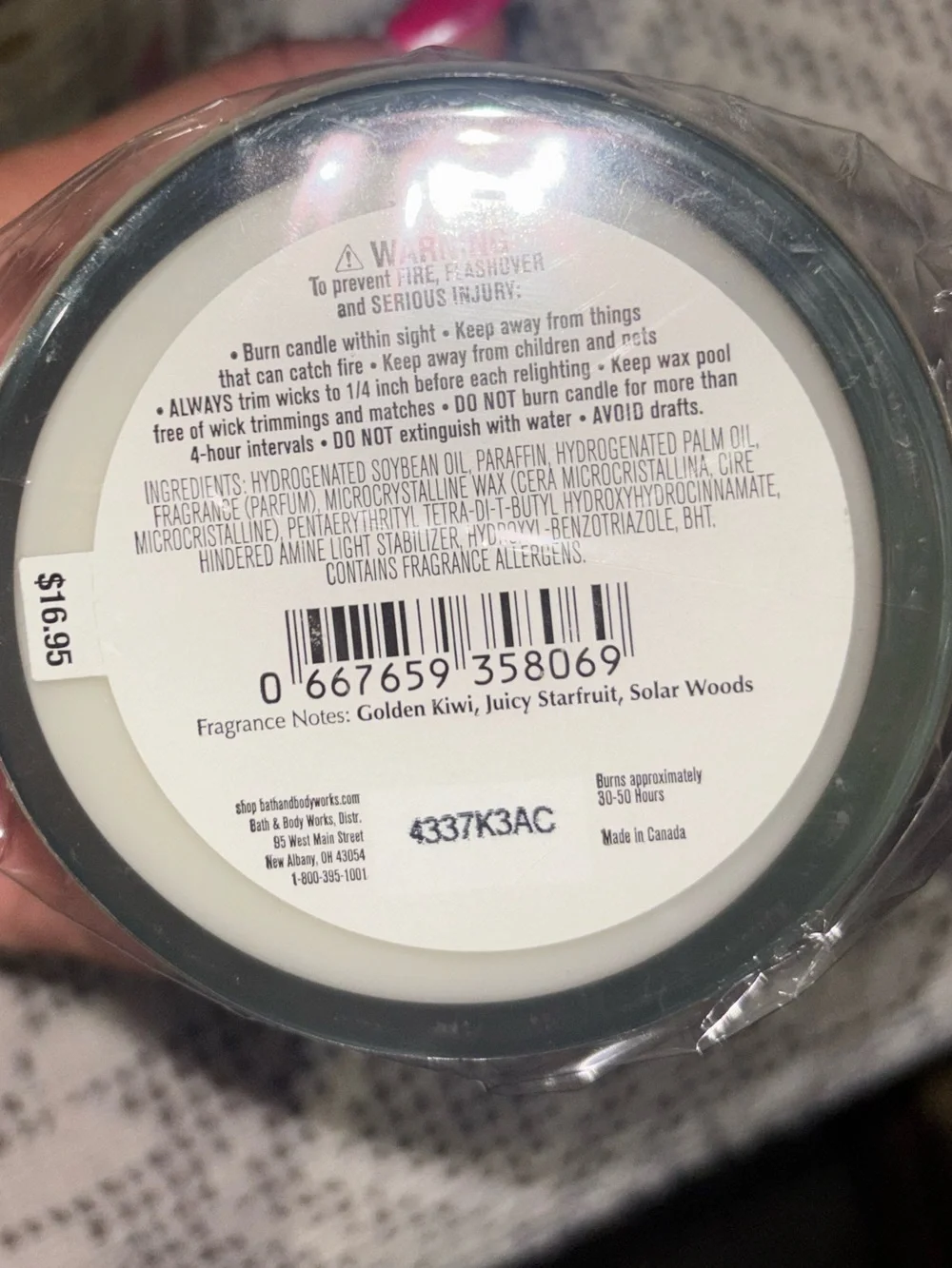 (2026) Bath & Body Works 3 single wick candle bundle
